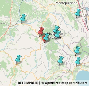 Mappa Via Giuseppe Garibaldi, 58037 Santa Fiora GR, Italia (15.70833)