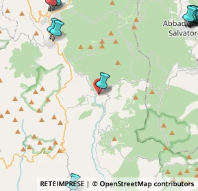 Mappa Strada Provinciale Pitigliano - Santa Fiora, 58037 Santa Fiora GR, Italia (7.89188)