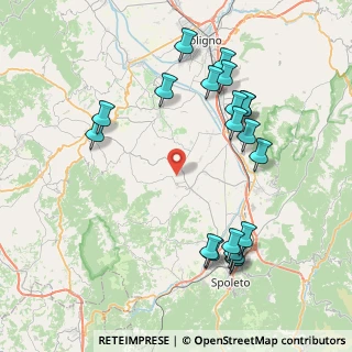 Mappa CAP, 06044 Castel Ritaldi PG, Italia (9.246)