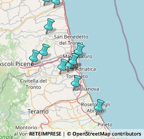 Mappa Via Ennio Flaiano, 64013 Corropoli TE, Italia (14.40455)