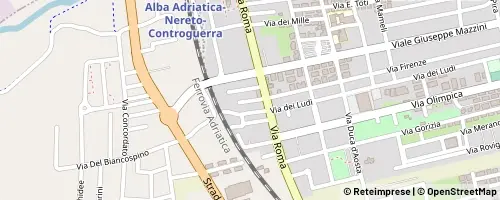Mappa Alba Adriatica