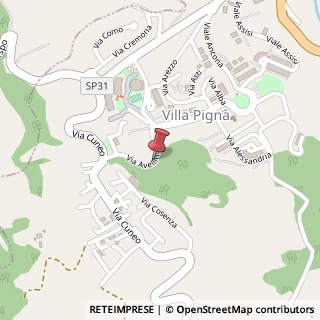 Mappa Via Avellino, 3, 63084 Folignano, Ascoli Piceno (Marche)