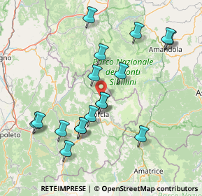 Mappa Via Lamarmora, 06046 Norcia PG, Italia (16.43588)