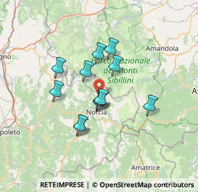 Mappa Via Lamarmora, 06046 Norcia PG, Italia (10.81917)