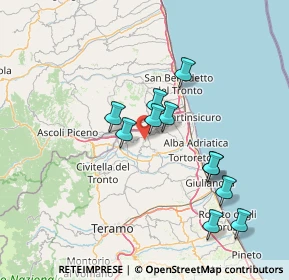 Mappa Contrada Torretta, 64010 Controguerra TE, Italia (13.88)