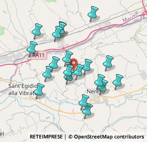 Mappa Contrada Torretta, 64010 Controguerra TE, Italia (3.5685)