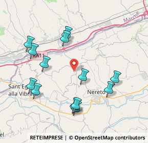 Mappa Contrada Torretta, 64010 Controguerra TE, Italia (4.33077)