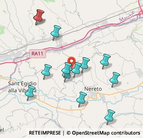 Mappa Contrada Torretta, 64010 Controguerra TE, Italia (4.00615)