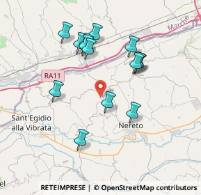 Mappa Contrada Torretta, 64010 Controguerra TE, Italia (3.64)