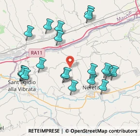 Mappa Contrada Torretta, 64010 Controguerra TE, Italia (4.363)