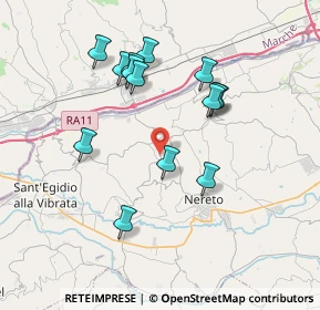 Mappa SP 70, 64010 Controguerra TE, Italia (3.64)