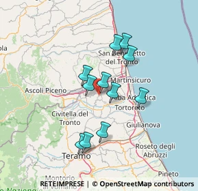 Mappa SP 70, 64010 Controguerra TE, Italia (11.58818)