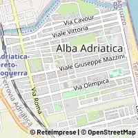 Karte Alba Adriatica