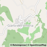 Kartta Giano dell'Umbria