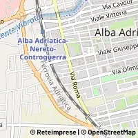 Hartă Alba Adriatica
