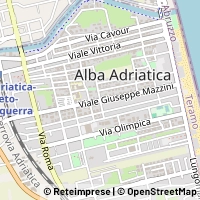 Map Alba Adriatica