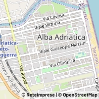 Karte Alba Adriatica