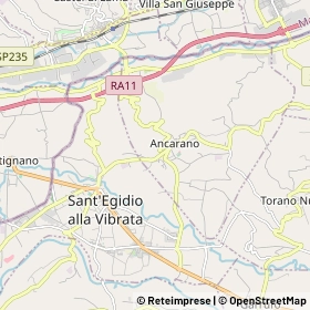 Mappa Ancarano