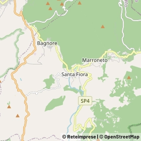 Mappa Santa Fiora