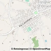 Map Corigliano d'Otranto