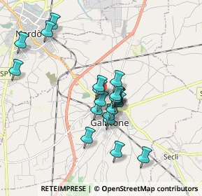 Mappa Via Don Bosco, 73044 Galatone LE, Italia (1.6235)