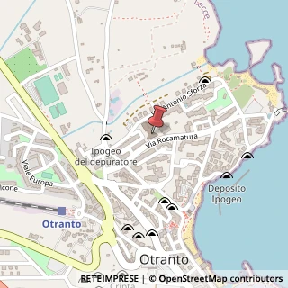 Mappa Viale Rocamatura, 31, 73028 Otranto, Lecce (Puglia)