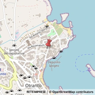 Mappa Via Porto Craulo, 24, 73028 Otranto, Lecce (Puglia)