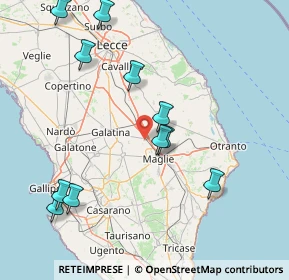 Mappa Via G. Puccini, 73022 Corigliano D'otranto LE, Italia (19.07364)