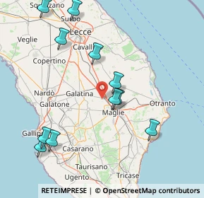 Mappa Via Giacomo Comi, 73022 Corigliano D'otranto LE, Italia (19.01273)