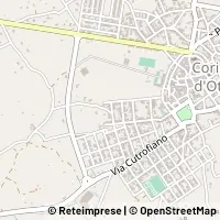 Map Corigliano d'Otranto