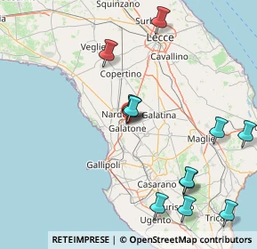 Mappa Piazza Padre Pio, 73044 Galatone LE, Italia (19.64917)