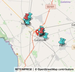 Mappa Via Galliano, 73044 Galatone LE, Italia (2.816)