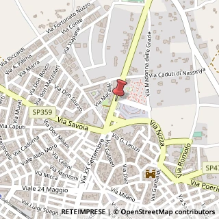 Mappa Via Lecce, 18, 73044 Galatone, Lecce (Puglia)