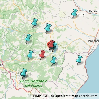 Mappa Via Fratelli Cervi, 85038 Senise PZ, Italia (13.97438)