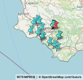 Mappa Via Tersicore, 84046 Ascea SA, Italia (10.438)