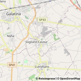 Mappa Sogliano Cavour