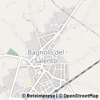 Mapa Bagnolo del Salento