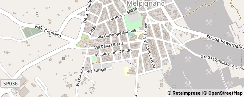 Mappa Melpignano