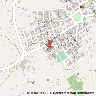 Mappa Via Corileo, 15, 73022 Corigliano d'Otranto, Lecce (Puglia)