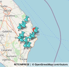 Mappa 73028 Otranto LE, Italia (12.55867)