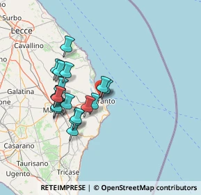 Mappa 73028 Otranto LE, Italia (13.23)