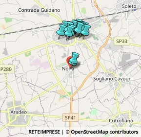 Mappa Piazza Trisciolo, 73013 Galatina LE, Italia (1.715)