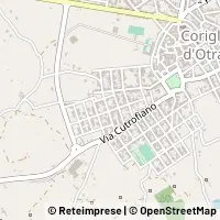 Map Corigliano d'Otranto