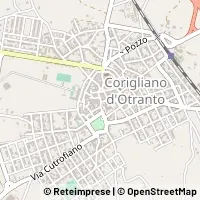 Map Corigliano d'Otranto