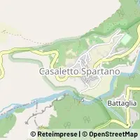 Mapa Casaletto Spartano