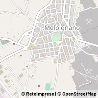 Mapa Melpignano