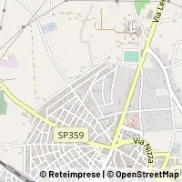 Mapa Galatone