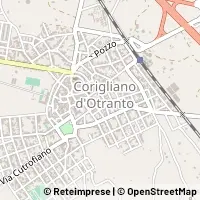 Kaart Corigliano d'Otranto
