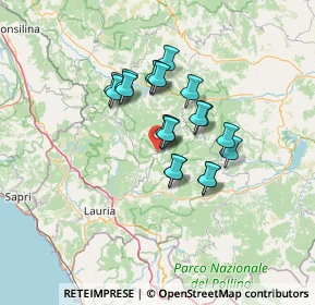 Mappa 85031 Castelsaraceno PZ, Italia (10.4895)