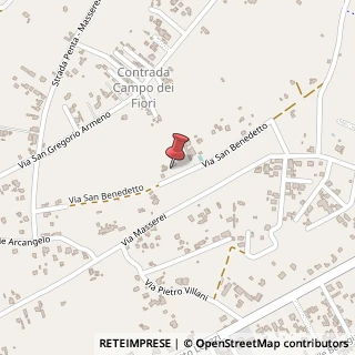 Mappa Via Masserei - La Vecchia, 73048 Nardò, Lecce (Puglia)